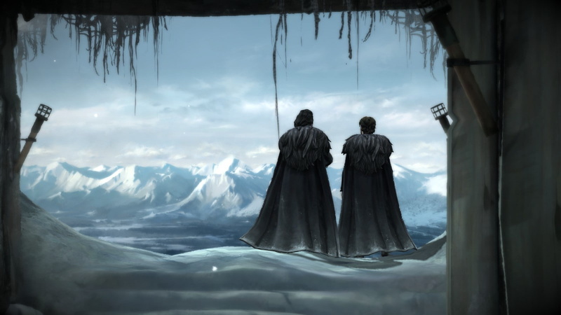cloud - sky, newlywed, two people, rear view, women, love, nature, sky, standing, outdoors, wedding, Game Of Thrones: A Telltale Games Series, togetherness