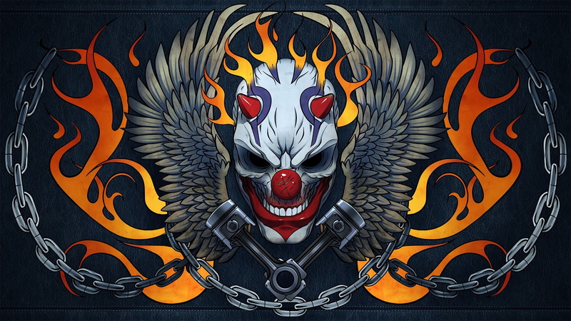 halloween, close-up, Games, no people, chains, mammal, demon - fictional character, wings, one animal, creativity, big cat, craft, tiger, feline, cat, payday 2