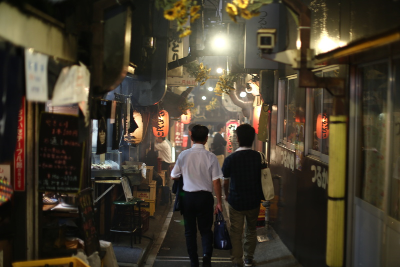 casual clothing, walking, tokyo, people, standing, store, men, retail, near, group of people, occupation, shinjuku, japan, illuminated, road, street view