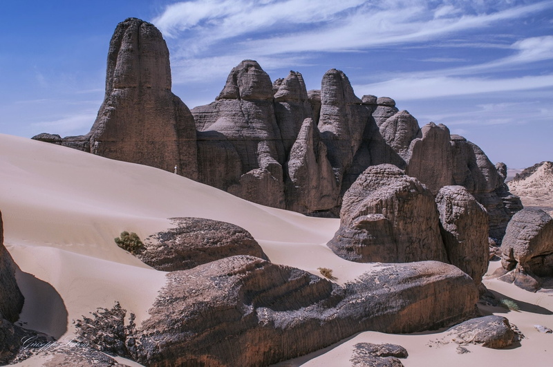 Rock, Tassili NAjjer, Tadrart, 1080P, National Park, Dune, Africa, Sahara, Earth, Desert, Sand, Algeria