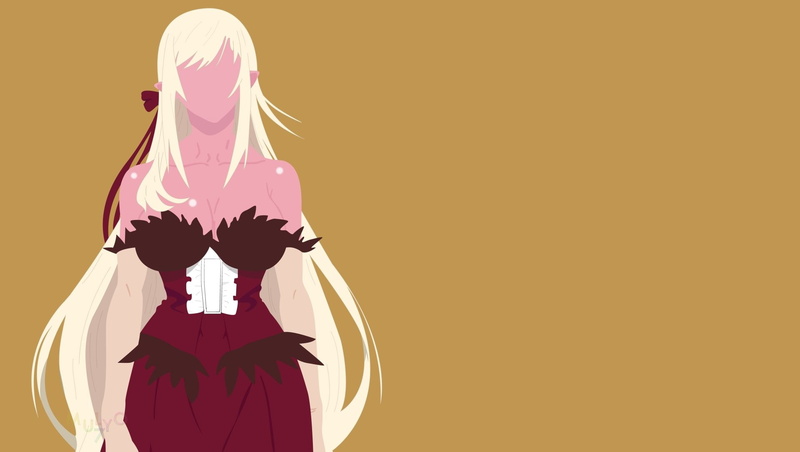 Girl, 1080P, Anime, Shinobu Oshino, Monogatari (Series), Kiss-shot Acerola-orion Heart-under-blade, Kizumonogatari