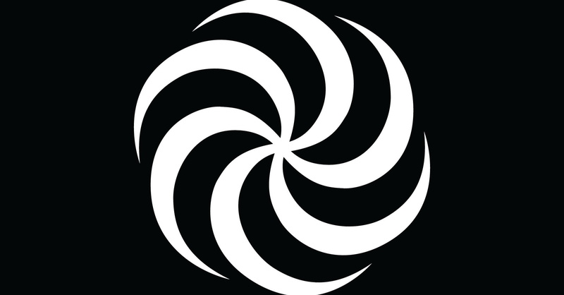 no people, backgrounds, 1080P, copy space, art and craft, creativity, dreaam white lines spiral homestuck monochrome mspaint adventures space black background