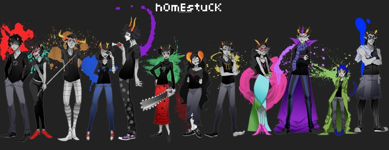 Anime, Homestuck, 1080P, Comics