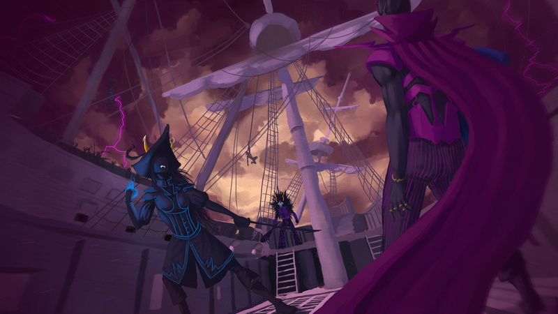Video Game, 1080P, Dark, Pirate, Cartoon, Fantasy, Game, Homestuck