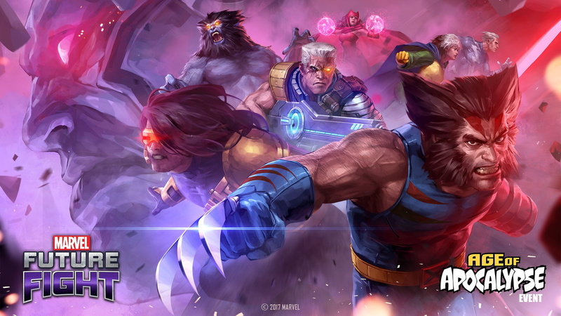 1080P, Video Game, Scarlet Witch, MARVEL Future Fight, Wolverine