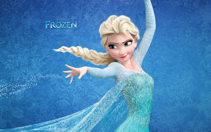 elsa, 4K, frozen, disney, illust