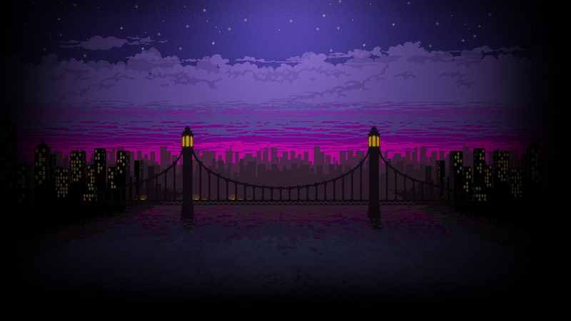 ducati, 1080P, 1920x1080 px, x, hd, bridge, px, night, motorcycles, pixel art, art, pixel