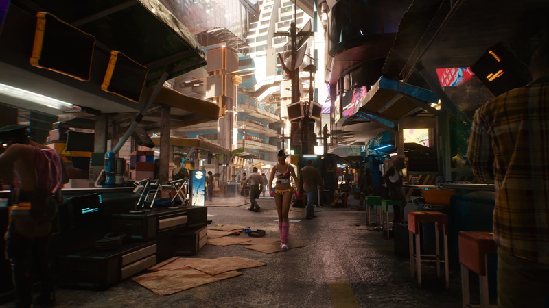 Gamecrew, Cyberpunk 2077, cyberpunk, anime games, 720P