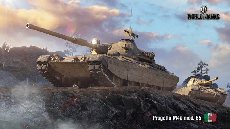 Wargaming, Italian tank, World of Tanks, Progetto M40, 1080P, WoT