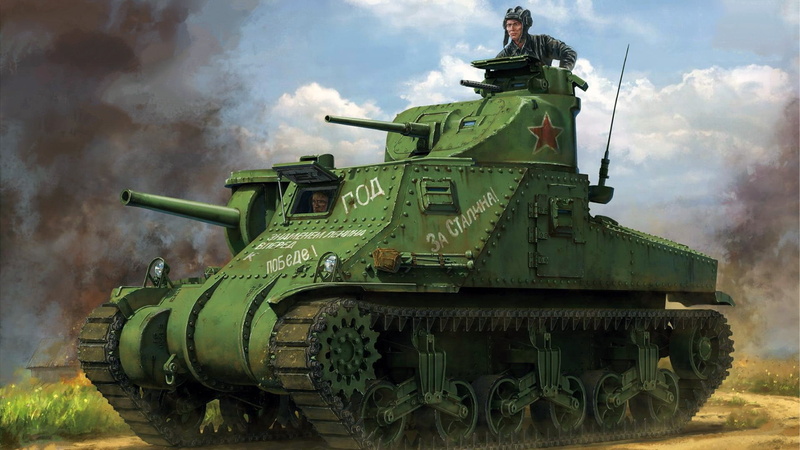 during the Second world war, Lee, USSR, 1080P, Eastern front, American medium tank