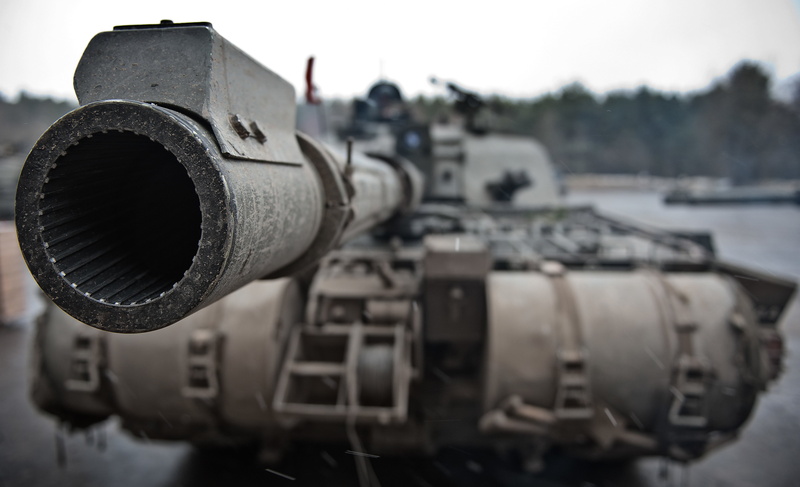 no people, sky, equipment, old, trunk, selective focus, outdoors, close-up, clear sky, the barrel, metal, nature, transportation, tank, main, 4K, day