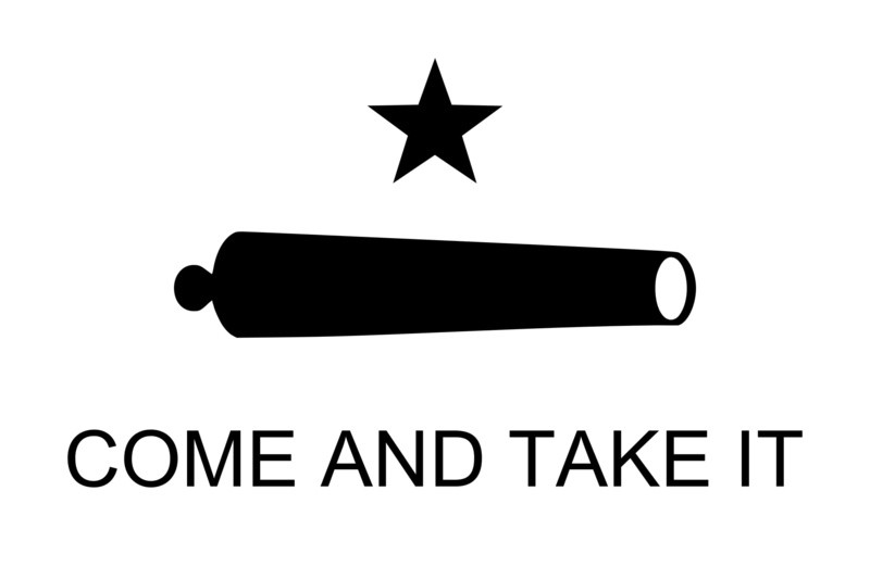 Texas, flag, cannons, 1080P