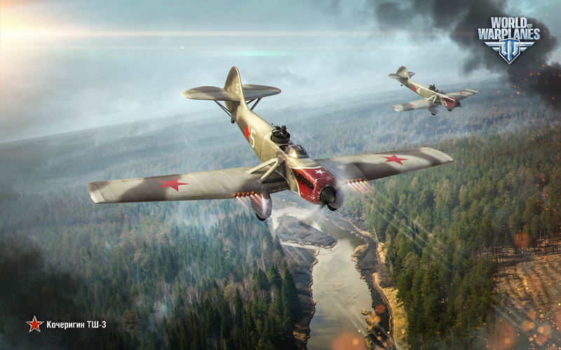 WoWp, BigWorld, 1080P, MMO, World of Warplanes, World of aircraft, Wargaming.net, Persha Studia, air, Kocherigin TSH-3, plane, aviation, the plane, arcade