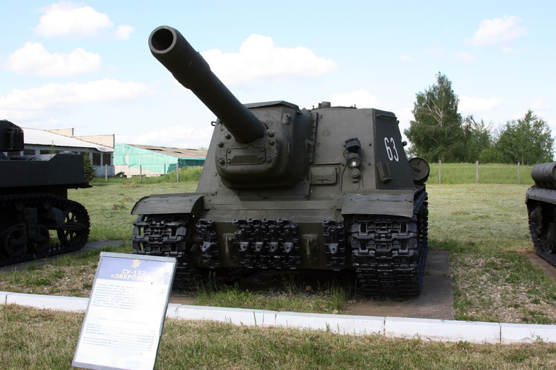 SU-152, St. Johns WORT, TRUNK, Self-PROPELLED, GUN, 1080P