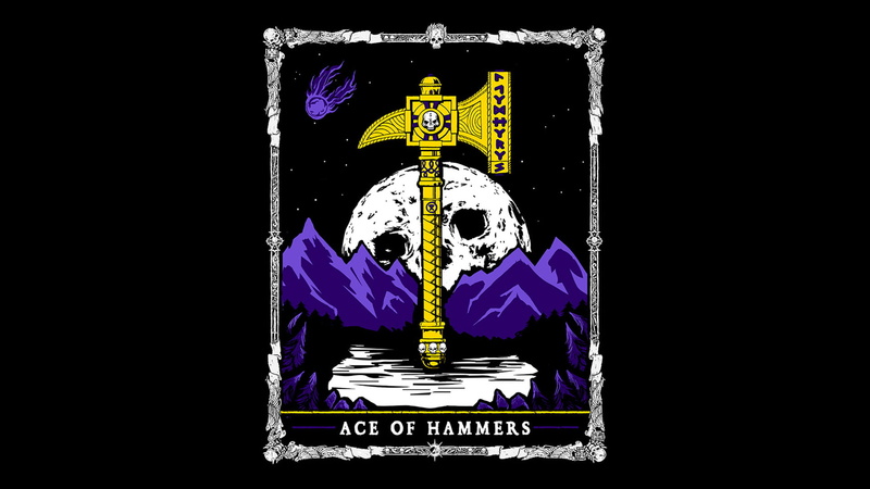 stars, skull, Warhammer Fantasy, Warhammer, tarot, forest, Moon, comet, 1080P, WFRP, runes