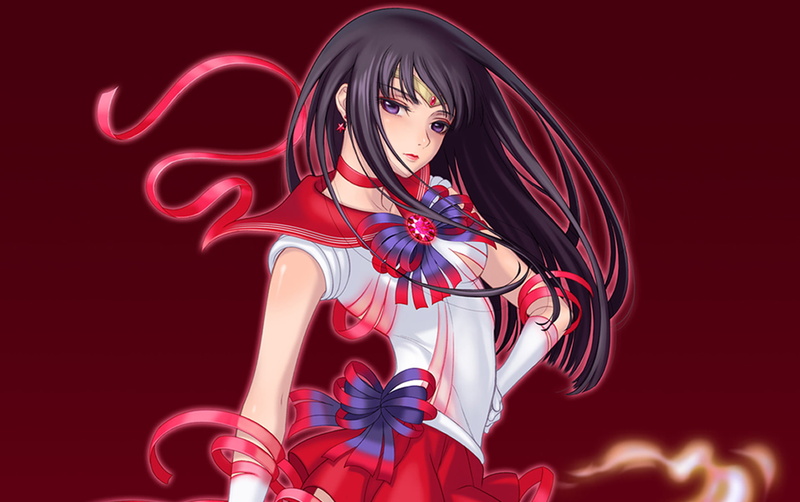 girl, rei, hino, sailor, 1080P, mars
