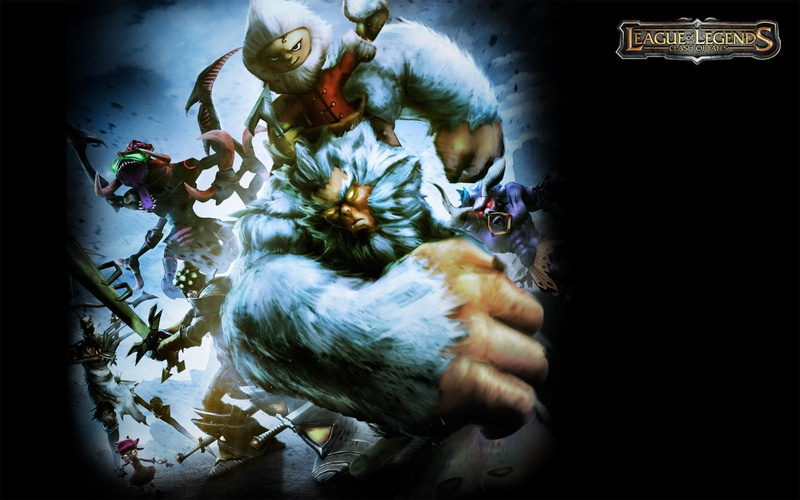 vertebrate, Video Game, lifestyles, Annie (League Of Legends), Fiddlesticks (League Of Legends), one person, vignette, League Of Legends, indoors, Chogath (League Of Legends)