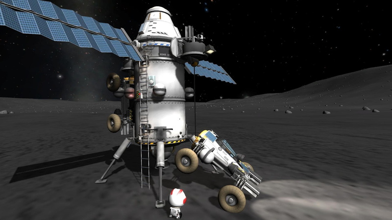 family, ksp, 1080P, space, program, sci fi, kerbal, cartoon