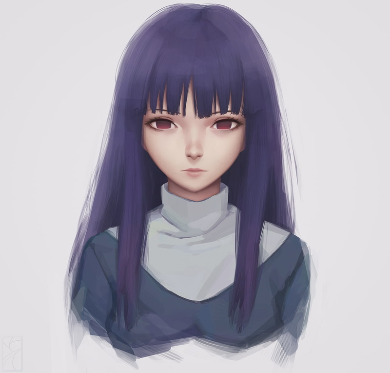 anime girls, make-up, mannequin, female likeness, Kara no Kyoukai, purple, clothing, fashion, representation, people, 720P, still life, front view, cut out