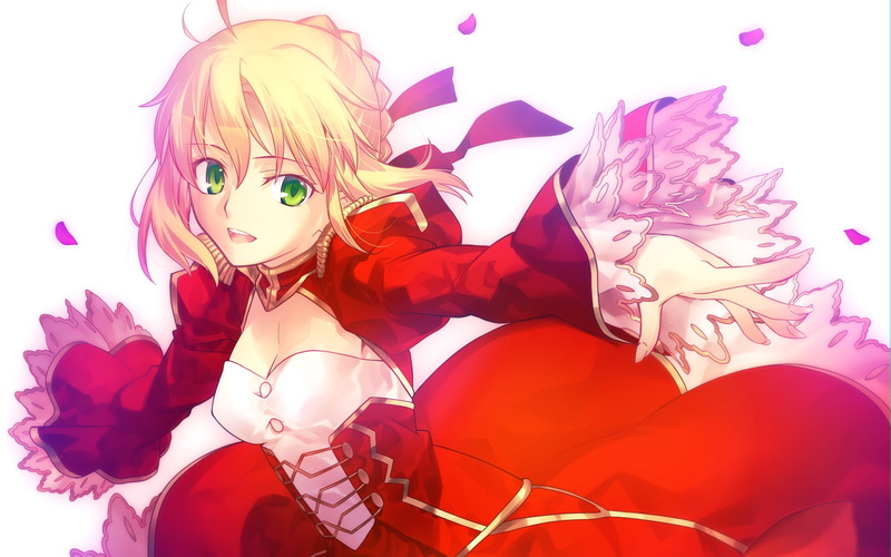 1080P, Type-Moon, anime, Saber Extra, Fate Series, Saber