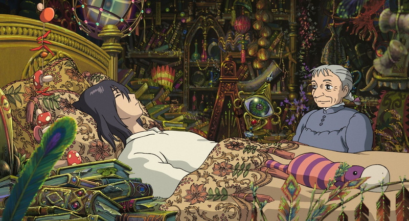craft, howls moving castle, female likeness, statue, religion, architecture, spirituality, real people, lifestyles, day, 1080P, plant, place of worship