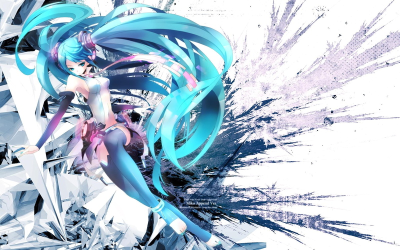 hot, 1080P, twintails, hatsune, x, anime, Hatsune Miku, hd, art, vocaloid, miku