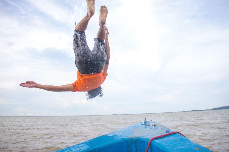 adult, human arm, spirit, nature, tour, arms raised, land, water, human limb, strong, the symbol, outdoors, sport, full length, cloud - sky, holiday, sea