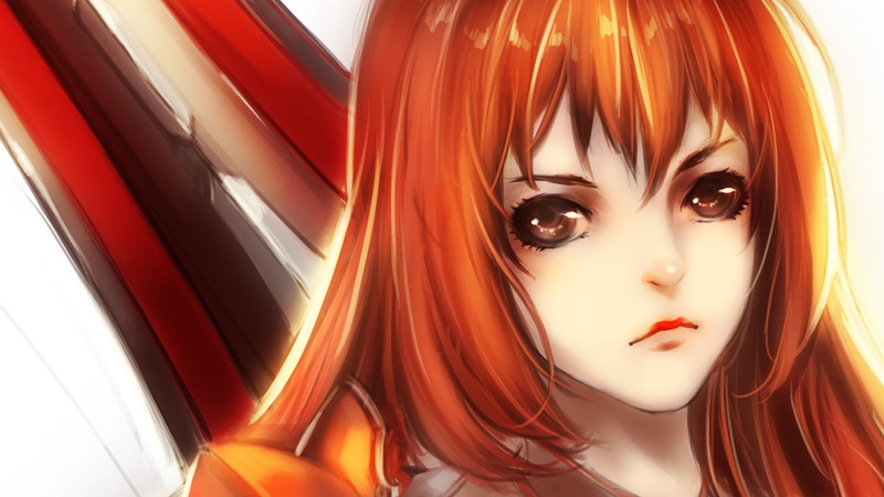 glamour, one person, Grand Master, Elesis (Elsword), young adult, hairstyle, beautiful woman, Elsword, body part, 1080P, hair, modern, fashion model, beauty