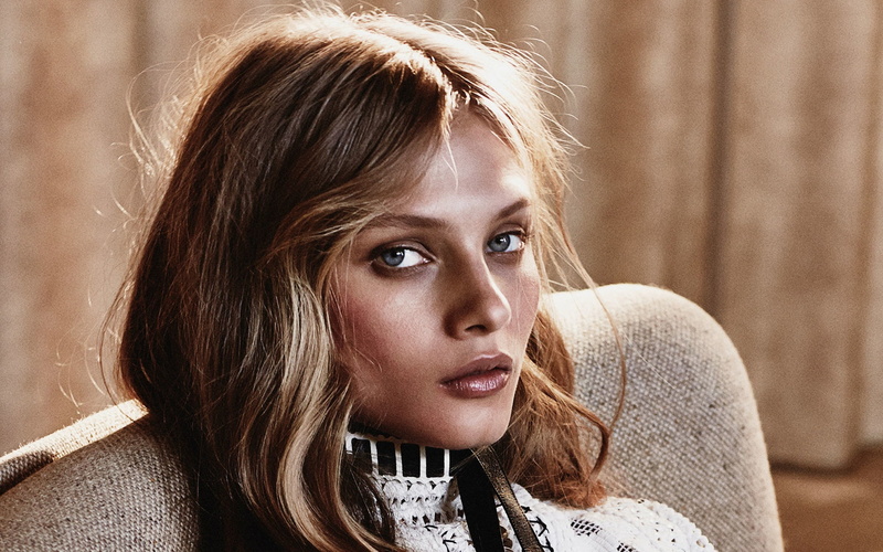 anna, young, selezneva, model, cute, 1080P, blonde