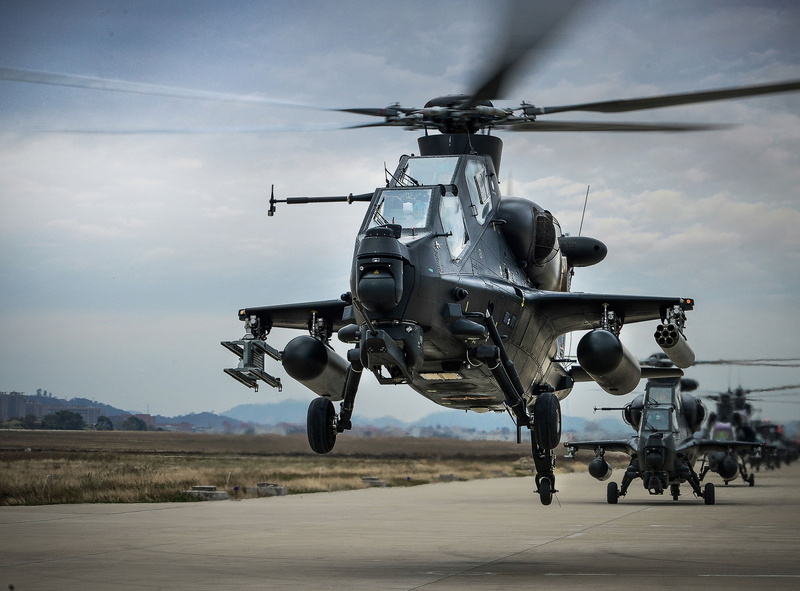 2K, Attack helicopter, Helicopter, AIR FORCE CHINA, CAIC WZ-10