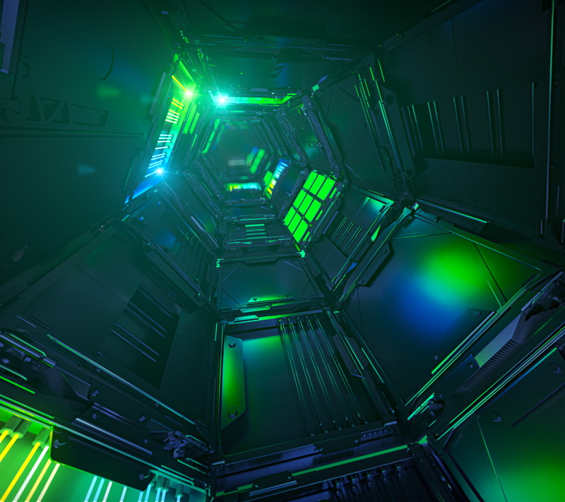 scene, Green, movie, 2K, Sci-Fi, HD, Enclosure, Space