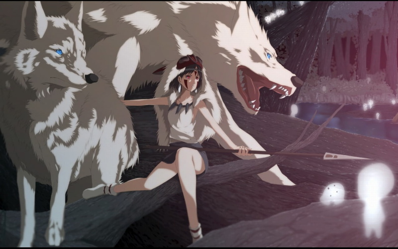 mononoke, movie, princess, hd, 720P