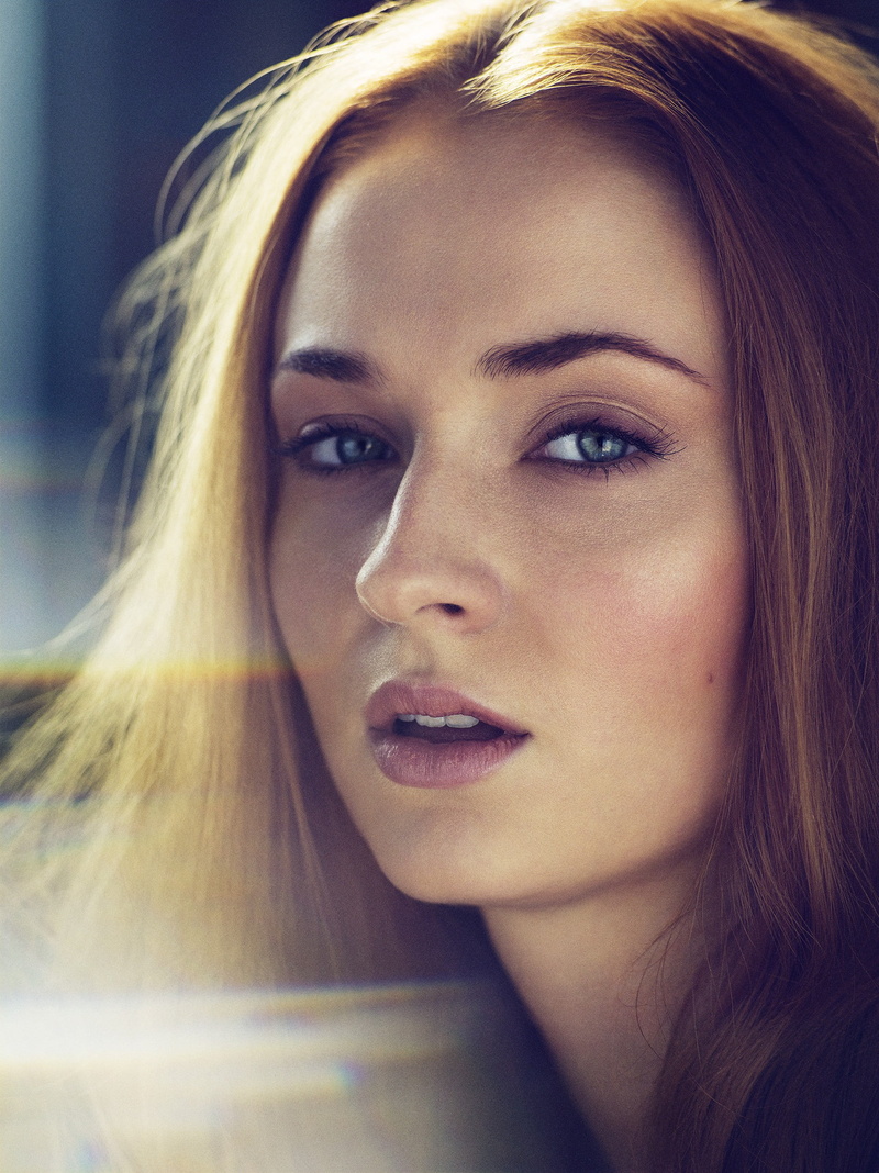 model, human face, contemplation, Sophie Turner, beautiful woman, 2K, mouth open, hairstyle, portrait display, close-up, adult, looking at viewer, hair