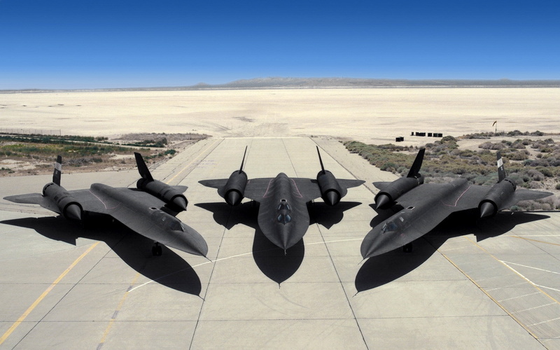 desert, nature, air force, outdoors, no people, three, strategic, sky, mode of transportation, black, fighter plane, trio, transportation, environment