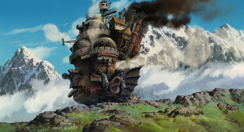 1080P, Howls Moving Castle, Movie