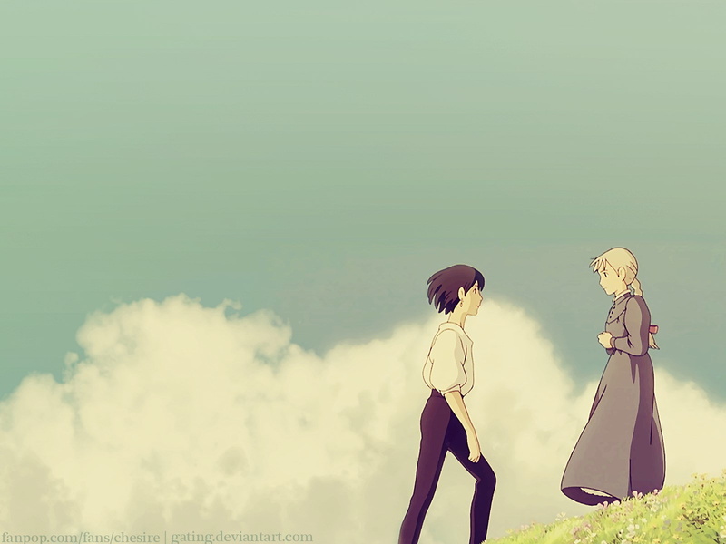 720P, howls moving castle