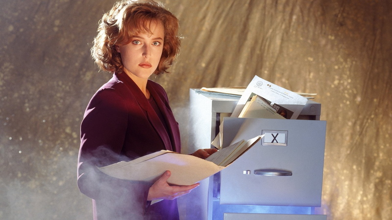 document, Gillian Anderson, waist up, women, paper, 1080P, holding, bill, secretary, beautiful woman, portrait, one person, finance, business, paperwork