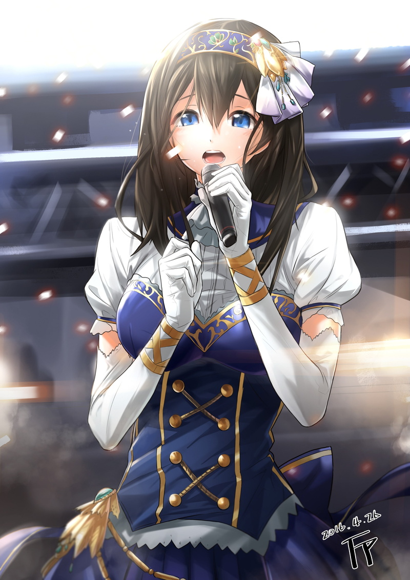 looking at camera, security, adult, standing, women, portrait, occupation, two people, anime girls, protection, people, men, helmet, anime, Sagisawa Fumika