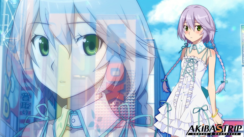 video games, green eyes, twintails, Akibas Trip, anime, 1080P, Shizuku Tokikaze