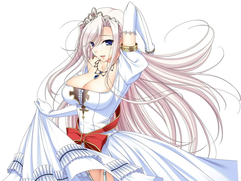 charlotte, cleavage, 720P, lover, girls, gloves, anime, elbows, princess