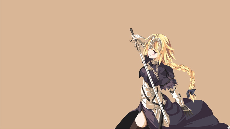human representation, holding, art and craft, one person, 4K, Ruler (Fate/Apocrypha), sky, nature, Jeanne dArc, indoors, Fate/Apocrypha , male likeness