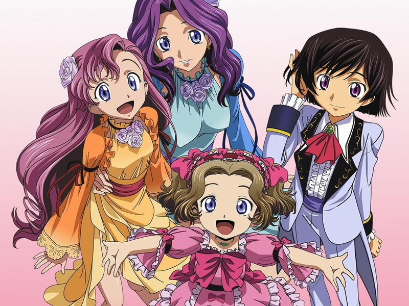 Cornelia Li Britannia, Anime, Lelouch Lamperouge, Nunnally Lamperouge, Code Geass, Suzaku Kururugi, 720P