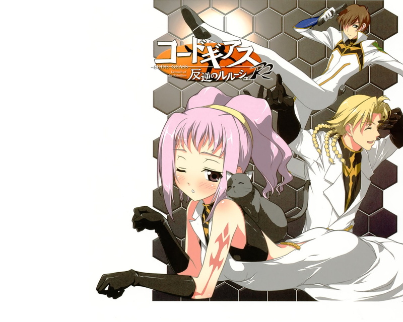 Anime, Anya Alstreim, Gino Weinberg, 1080P, Suzaku Kururugi, Code Geass, Arthur (Code Geass)
