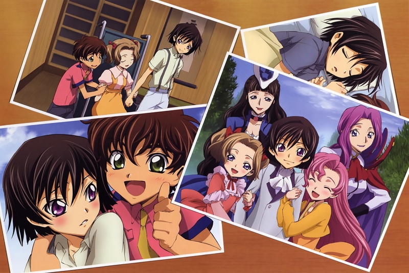 1080P, Cornelia Li Britannia, Nunnally Lamperouge, Rolo Lamperouge, Anime, Lelouch Lamperouge, Euphemia Li Britannia, Code Geass