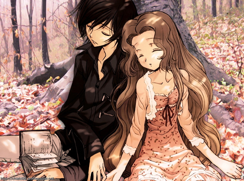 Lamperouge Nunnally, Lamperouge Lelouch, Code Geass, anime, anime girls, 1080P