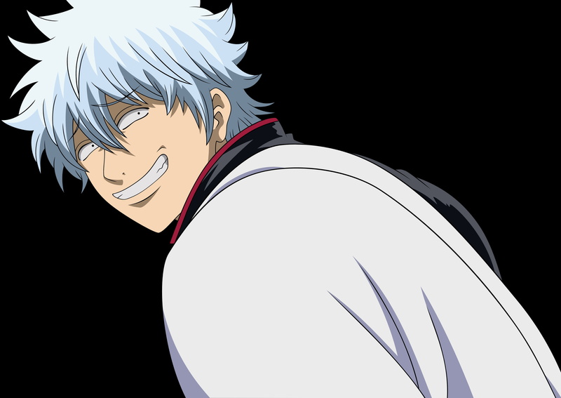 sakata, gintama, gintoki, art, 4K
