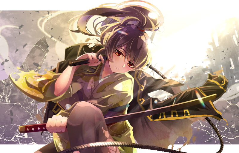 Anime, Gintama, 4K, Okita Sougo