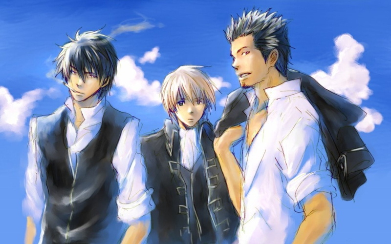 Kondo Isao, Anime, 1080P, Toushirou Hijikata, Gintama, Okita Sougo