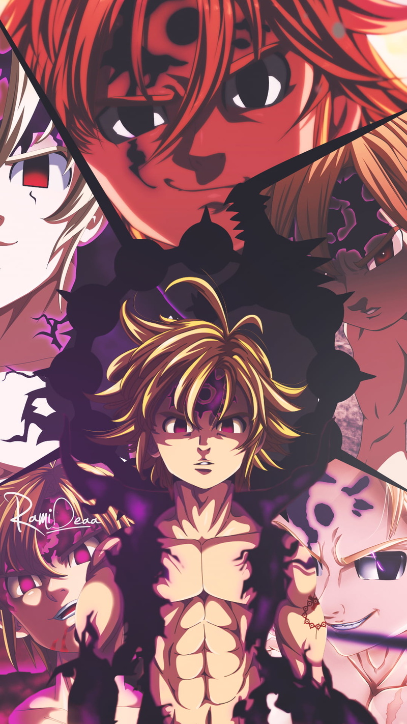 the seven deadly sins, 1080P, Seven Deadly Sins, meliodas