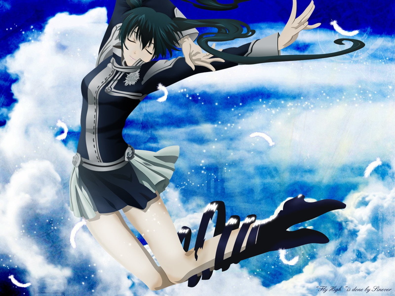 black, 720P, dress, Anime, character, D.Gray-man, digital, female, wearing, gray